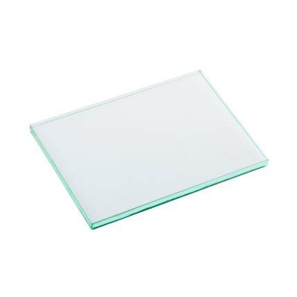 Glass mixing plate
